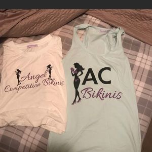 Angel competition tank tops